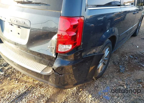 2014 Dodge Grand Caravan Sxt 30Th Anniversary из США, поврежденный, VIN 2C4RDGCG5ER328072